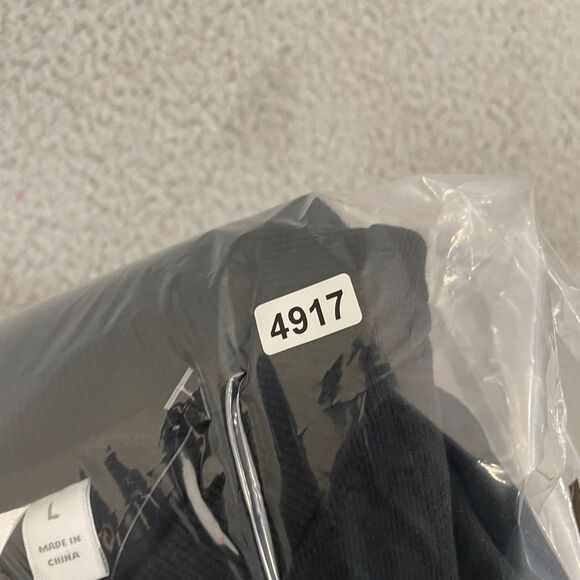 Camp David Sweatshirt Adult L Black Where Do You Camp Crewneck Pullover NWT - Picture 12 of 12